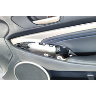 Lexus RC F 15-17 Front Door Panel Trim Right/Passenger Black 67610-24700-26, E055, OEM, 2015, 2016, 2017
