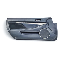 Lexus RC F 15-17 Front Door Panel Trim Left/Driver Black 67620-24720-22, E055, OEM, 2015, 2016, 2017 Lexus RC F 15-17 Front Door Panel Trim Left/Driver Black 67620-24720-22, E055, OEM, 2015, 2016, 2017
