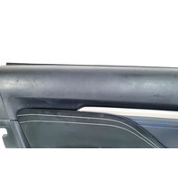 Lexus RC F 15-17 Front Door Panel Trim Left/Driver Black 67620-24720-22, E055, OEM, 2015, 2016, 2017