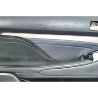 Lexus RC F 15-17 Front Door Panel Trim Left/Driver Black 67620-24720-22, E055, OEM, 2015, 2016, 2017