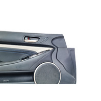 Lexus RC F 15-17 Front Door Panel Trim Left/Driver Black 67620-24720-22, E055, OEM, 2015, 2016, 2017