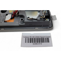 Lexus IS300 01-05 Overhead Console Map Light Center Cool Grey 81260-32090-B2, E056, OEM, 2001, 2002, 2003, 2004, 2005