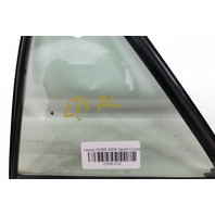 Lexus IS300 01-05 Wagon Rear Left/Driver Door Glass Window, 68189-53020, E056, OEM, 2001, 2002, 2003, 2004, 2005