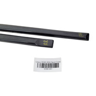 Lexus IS300 01-05 Door Molding Trim Front/Right Rear/Right, Dark Grey, 75731-53020-B1, 75741-53020-B1, E056, OEM, 2001, 2002, 2003, 2004, 2005