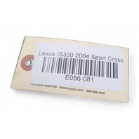 Lexus IS300 01-05 Air Intake Inlet Hose NO.1 Duct 17751-46140, E056, OEM, 2001, 2002, 2003, 2004, 2005