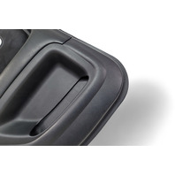 Lexus IS300 02-05 Rear Door Panel Trim Left Black Interior 67640-53060-C1, E056, OEM, 2002, 2003, 2004, 2005