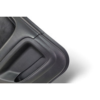 Lexus IS300 02-05 Rear Door Panel Trim Left Black Interior 67640-53060-C1, E056, OEM, 2002, 2003, 2004, 2005