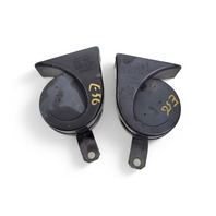 Lexus IS300 01-05 Low/High Note Horn Assembly Set, 86520-51010, E056, OEM, 2001, 2002, 2003, 2004, 2005