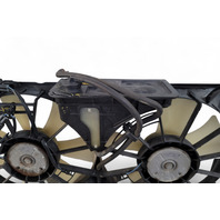 Lexus IS300 01-05 Cooling Radiator Fans with Shrouds, 16711-46350, E056, OEM, 2001, 2002, 2003, 2004, 2005