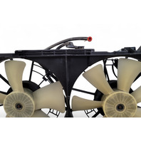 Lexus IS300 01-05 Cooling Radiator Fans with Shrouds, 16711-46350, E056, OEM, 2001, 2002, 2003, 2004, 2005
