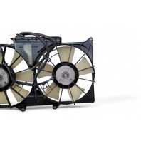 Lexus IS300 01-05 Cooling Radiator Fans with Shrouds, 16711-46350, E056, OEM, 2001, 2002, 2003, 2004, 2005