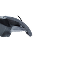 Lexus IS300 Wagon 01-05 Trunk Quarter Panel Cover Lid Right Black, 64730-53060-C0, E056, OEM, 2001, 2002, 2003, 2004, 2005