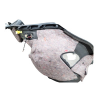 Lexus IS300 Wagon 01-05 Trunk Quarter Panel Cover Lid Left Black 64740-53030-C0, E056, OEM, 2001, 2002, 2003, 2004, 2005