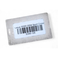 Lexus IS300 01-05 Upper Radiator Support Beam Center 53216-53011, E056, OEM, 2001, 2002, 2003, 2004, 2005