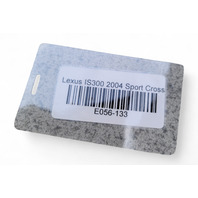 Lexus IS300 01-05 Rear Reinforcement Re-Bar Impact Bar 52171-53050, E056, OEM, 2001, 2002, 2003, 2004, 2005