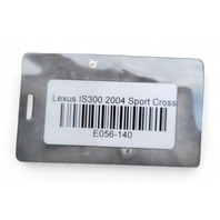 Lexus IS300 01-05 Exhaust Muffler, 17430-46660, E056, OEM, 2001, 2002, 2003, 2004, 2005