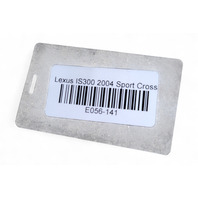 Lexus IS300 01-05 Front Subframe Engine Cradle Crossmember, 57461-51010, E056, OEM, 2001, 2002, 2003, 2004, 2005