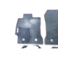 Scion FR-S 13-16 Interior Front Floor Mats Carpet 4 Piece Set Black SU003-04281, OEM, 2013, 2014, 2015, 2016