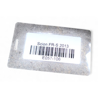 Scion FR-S 13-16 Rear Right/Pass. Side Knuckle Spindle SU003-00783, E057, OEM, 2013, 2014, 2015, 2016