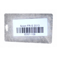 Scion FR-S 13-16 Rear Upper/Lower Control Arm Set Left/Driver, E057, OEM, 2013, 2014, 2015, 2016