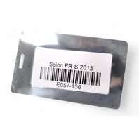 Scion FR-S 13-16 Rear Fender Liner Wheelhouse, Left Driver Side, SU003-07978, E057, OEM, 2013, 2014, 2015, 2016