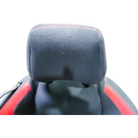 Scion FR-S 13-16 Front Left & Right Cloth Black/Red Seats SU003-04406, E057, OEM, 2013, 2014, 2015, 2016