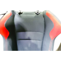 Scion FR-S 13-16 Front Left & Right Cloth Black/Red Seats SU003-04406, E057, OEM, 2013, 2014, 2015, 2016
