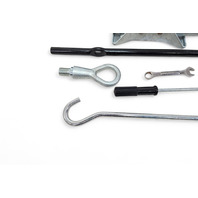 Acura RL 05-12 Spare Tire Jack Wheel Cover Holder Carrier W/ Tools Complete 84542-SJA-A01, E058, OEM, 2005, 2006, 2007, 2008, 2009, 2010, 2011, 2012