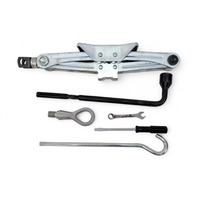 Acura RL 05-12 Spare Tire Jack Wheel Cover Holder Carrier W/ Tools Complete 84542-SJA-A01, E058, OEM, 2005, 2006, 2007, 2008, 2009, 2010, 2011, 2012