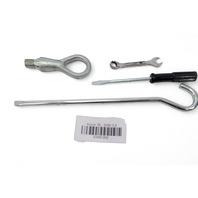 Acura RL 05-12 Spare Tire Jack Wheel Cover Holder Carrier W/ Tools Complete 84542-SJA-A01, E058, OEM, 2005, 2006, 2007, 2008, 2009, 2010, 2011, 2012