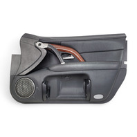 Acura RL 05-08 Front Door Panel Trim Right/Passenger Black  83501-SJA-A04ZD, E058, OEM, 2005, 2006, 2007, 2008