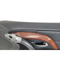 Acura RL 05-08 Front Door Panel Trim Right/Passenger Black  83501-SJA-A04ZD, E058, OEM, 2005, 2006, 2007, 2008