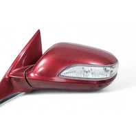 Acura RL 05-10 Side View Mirror, Left/Driver, Red, 76250-SJA-315ZG, E058, OEM, 2005, 2006, 2007, 2008, 2009, 2010