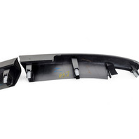 Acura RL 05-06 Radio Garnish Center Trim Silver Left/Right Set 77250-SJA-A01ZA, E058, OEM, 2005, 2006
