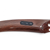 Acura RL 05-08 Front Door Panel Wood Trim Left/Driver Side 83526-SJA-A01ZA, E058, OEM, 2005, 2006, 2007, 2008