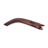 Acura RL 05-08 Front Door Panel Wood Trim Left/Driver Side 83526-SJA-A01ZA, E058, OEM, 2005, 2006, 2007, 2008