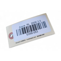 Acura RL 05-12 Headlight Adjusting Adjuster Sensor Rear Left Leveling 33146-SJA-003, E058, OEM, 2005, 2006, 2007, 2008, 2009, 2010, 2011, 2012