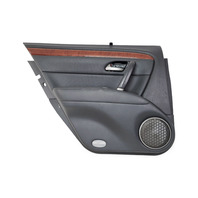 Acura RL 05-08 Rear Left Door Panel Trim Black 83751-SJA-A16ZG, E058, OEM, 2005, 2006, 2007, 2008