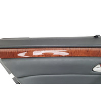 Acura RL 05-08 Rear Left Door Panel Trim Black 83751-SJA-A16ZG, E058, OEM, 2005, 2006, 2007, 2008