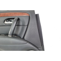 Acura RL 05-08 Rear Left Door Panel Trim Black 83751-SJA-A16ZG, E058, OEM, 2005, 2006, 2007, 2008