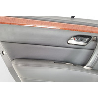 Acura RL 05-08 Rear Left Door Panel Trim Black 83751-SJA-A16ZG, E058, OEM, 2005, 2006, 2007, 2008