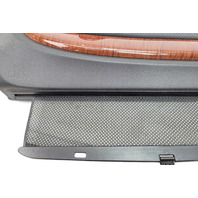 Acura RL 05-08 Rear Left Door Panel Trim Black 83751-SJA-A16ZG, E058, OEM, 2005, 2006, 2007, 2008