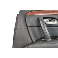 Acura RL 05-08 Rear Right Door Panel Trim Black 83701-SJA-A15ZH, E058, OEM, 2005, 2006, 2007, 2008