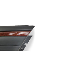 Acura RL 05-08 Rear Right Door Panel Trim Black 83701-SJA-A15ZH, E058, OEM, 2005, 2006, 2007, 2008