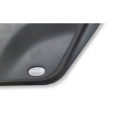 Acura RL 05-08 Rear Right Door Panel Trim Black 83701-SJA-A15ZH, E058, OEM, 2005, 2006, 2007, 2008