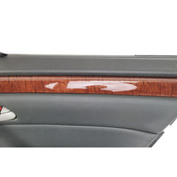 Acura RL 05-08 Rear Right Door Panel Trim Black 83701-SJA-A15ZH, E058, OEM, 2005, 2006, 2007, 2008