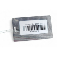 Acura RL 05-08 Rocker Panel Molding Side Skirt Right/Passenger Side Red, 71800-SJA-A01ZH, E058, OEM, 2005, 2006, 2007, 2008