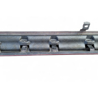 Acura RL 05-08 Rocker Panel Molding Side Skirt Left/Driver Side Red, 71850-SJA-A01ZH, E058, OEM, 2005, 2006, 2007, 2008