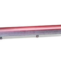 Acura RL 05-08 Rocker Panel Molding Side Skirt Left/Driver Side Red, 71850-SJA-A01ZH, E058, OEM, 2005, 2006, 2007, 2008