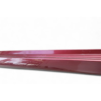 Acura RL 05-08 Rocker Panel Molding Side Skirt Left/Driver Side Red, 71850-SJA-A01ZH, E058, OEM, 2005, 2006, 2007, 2008